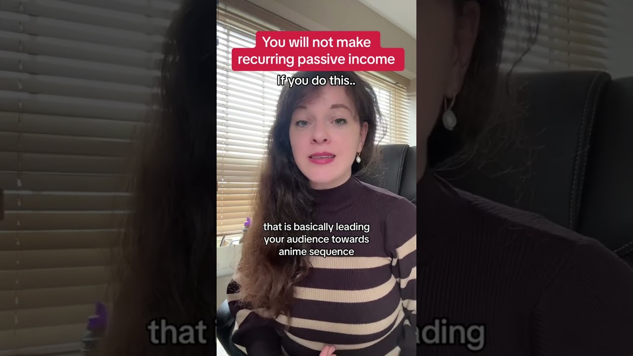 You will not make recurring passive income if you do this 😮‍💨 #passiveincometips #passiveincome #pas